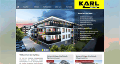 Desktop Screenshot of karl-bau.de
